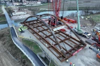 The new Secula bridge, along the SP20 road in the municipality of Longare (VI), was built to improve the connection between the municipalities of Secula and Longare.
