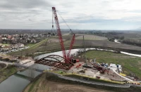 The new Secula bridge, along the SP20 road in the municipality of Longare (VI), was built to improve the connection between the municipalities of Secula and Longare.